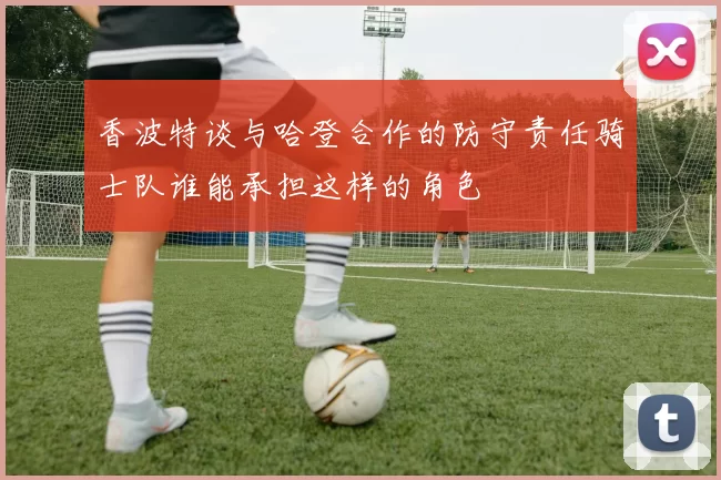 香波特谈与哈登合作的防守责任骑士队谁能承担这样的角色